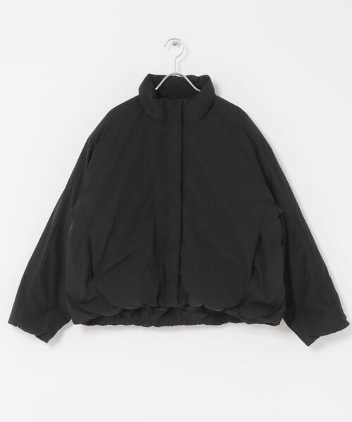 FORK&SPOON(フォークアンドスプーン)の「FORK&SPOON スタンドカラーダウンブルゾン(ブルゾン・レディース・ブラック/グリーン系その他・1)」の10枚目の写真