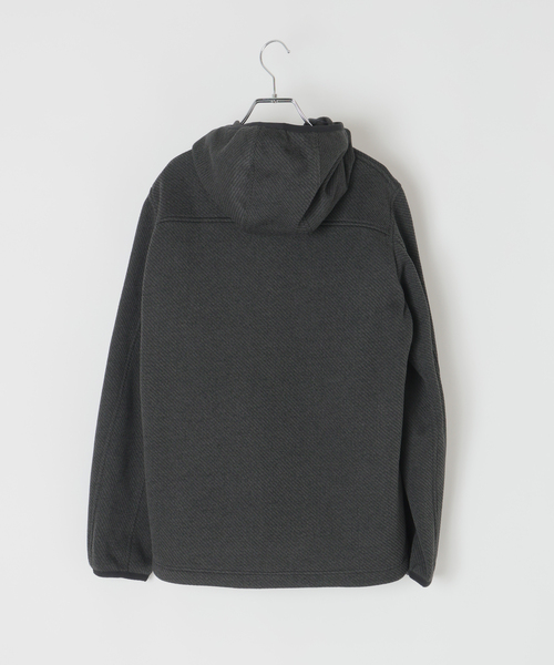 B.C STOCK(ベーセーストック)の「METORO FLEEX フードブルゾン(パーカー・メンズ・ブラック/ネイビー/ライトグレー・SMALL/MEDIUM/LARGE)」の21枚目の写真