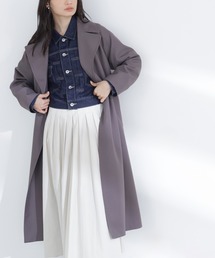 NATURAL BEAUTY BASIC | ◇ラグランフォルムカルゼコート(トレンチコート)