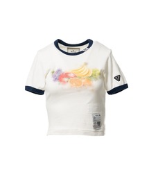 Maison MIHARA YASUHIRO | Fruit Printed Ringer Mini T-shirt(Tシャツ/カットソー)