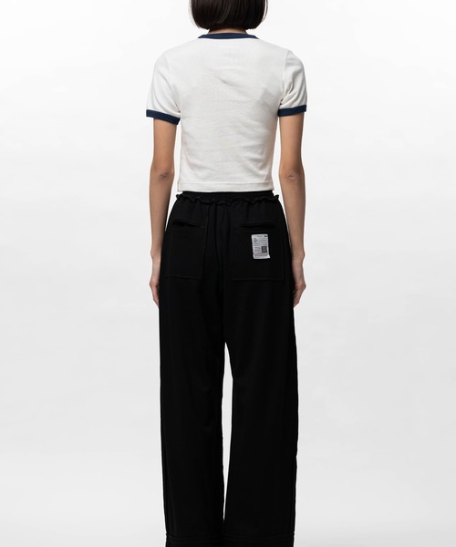Maison MIHARA YASUHIRO(メゾンミハラヤスヒロ)の「Fruit Printed Ringer Mini T-shirt(Tシャツ/カットソー・レディース・ブラック/ホワイト/ブルー・38/36)」の5枚目の写真