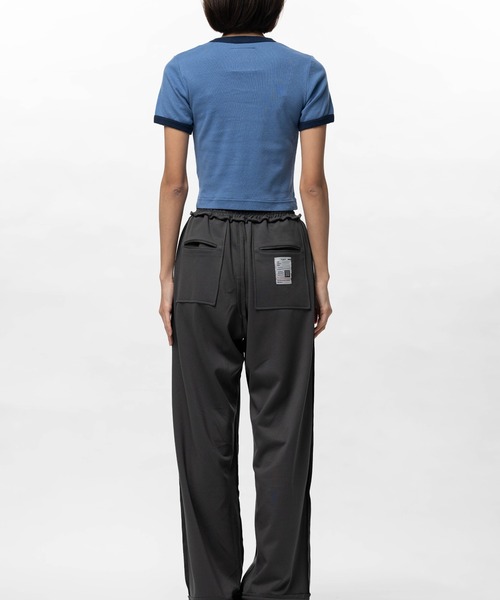 Maison MIHARA YASUHIRO(メゾンミハラヤスヒロ)の「Fruit Printed Ringer Mini T-shirt(Tシャツ/カットソー・レディース・ブラック/ホワイト/ブルー・38/36)」の15枚目の写真