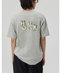 MAKEITTO（メイキット）の「[HARD WORK] CREW NECK TEE_MINT（Tシャツ/カットソー）」