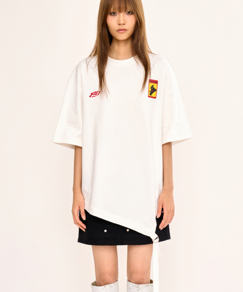FANYOUNG(ファンヤング)の「サセン半袖Tシャツ ホワイト(Tシャツ/カットソー・レディース・その他・SMALL/MEDIUM)」の1枚目の写真