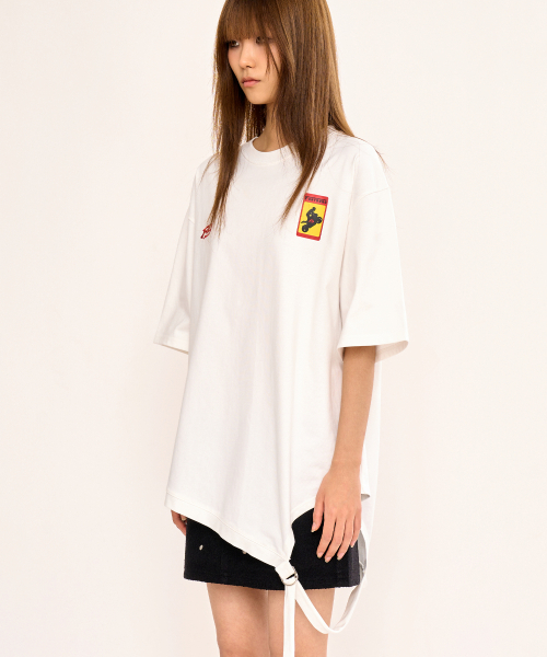 FANYOUNG(ファンヤング)の「サセン半袖Tシャツ ホワイト(Tシャツ/カットソー・レディース・その他・SMALL/MEDIUM)」の3枚目の写真