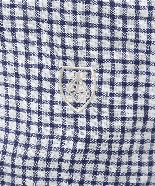 美品　オーシバル　orcival 麻100% チェック　ブラウス 楽天市場】ORCIVAL（素材（生地・毛糸）麻・リネン）（シャツ