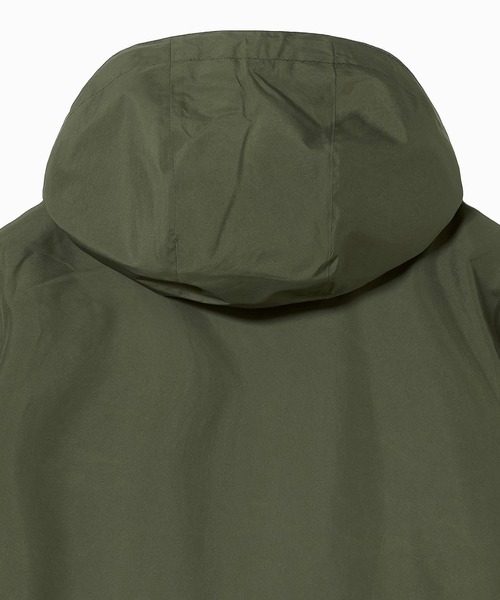 AIGLE（エーグル）の「GORE-TEX ゴアテックス 防水 防風 透湿 2レイヤー ジャケット RP / フード付け外し可（マウンテンパーカー・メンズ・ブラック/ホワイト/モスグリーン・XS/XL/S/L/M/XXL）」の16枚目の写真