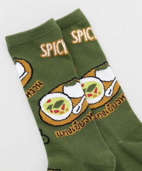 チャイハネ（チャイハネ）の「【チャイハネ】タイローカルフードミドルソックス23～25cm（ソックス/靴下・レディース・その他5/その他3/その他2/その他1/その他7/その他4/その他6/その他8・FREE）」の21枚目の写真