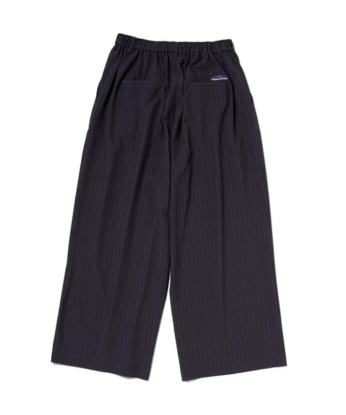 THOUSAND MILE(サウザンドマイル)の「【L's】LONG WIDE PANTS T/PU(PRINT)/ロングワイドパンツ ストライププリント(その他パンツ・レディース・グレー系その他/ブルー系その他・M/L)」の6枚目の写真