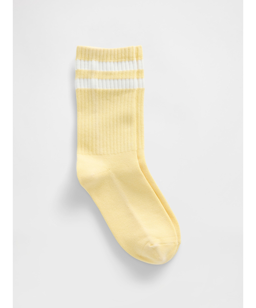 GAP(ギャップ)の「バーシティスタイル クルーソックス(ソックス/靴下・メンズ・ブルー/オレンジ/ネイビー/イエロー/グリーン/レッド/ピンク/ブラック・S/M/M/L)」の5枚目の写真
