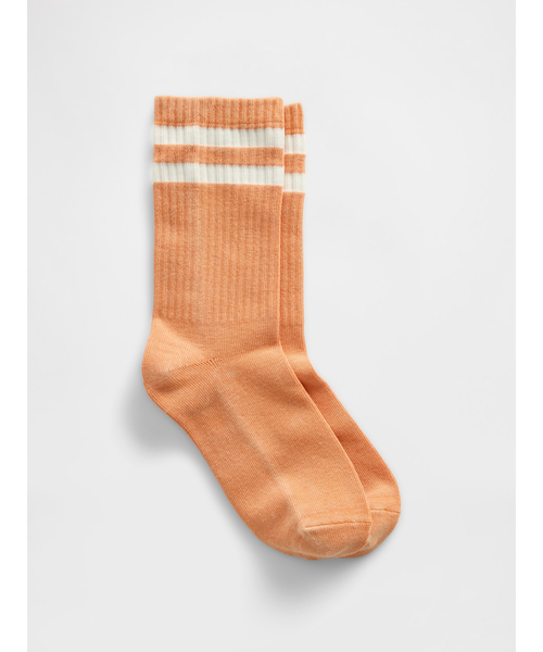 GAP(ギャップ)の「バーシティスタイル クルーソックス(ソックス/靴下・メンズ・ブルー/オレンジ/ネイビー/イエロー/グリーン/レッド/ピンク/ブラック・S/M/M/L)」の8枚目の写真