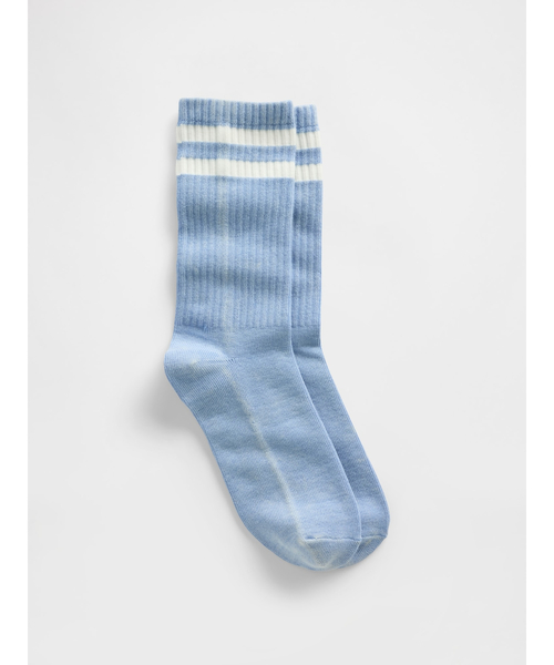 GAP(ギャップ)の「バーシティスタイル クルーソックス(ソックス/靴下・メンズ・ブルー/オレンジ/ネイビー/イエロー/グリーン/レッド/ピンク/ブラック・S/M/M/L)」の4枚目の写真