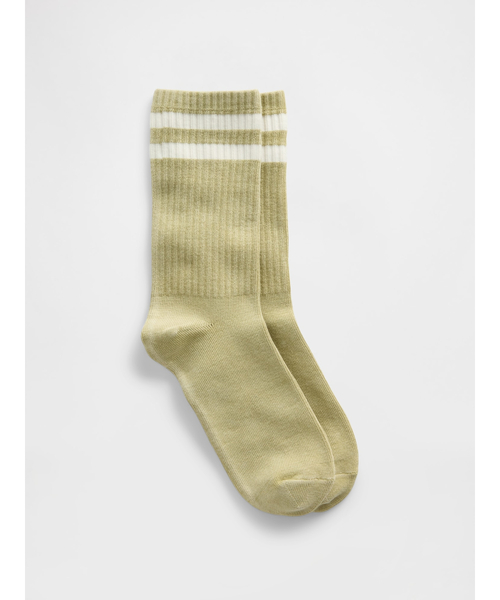 GAP(ギャップ)の「バーシティスタイル クルーソックス(ソックス/靴下・メンズ・ブルー/オレンジ/ネイビー/イエロー/グリーン/レッド/ピンク/ブラック・S/M/M/L)」の3枚目の写真