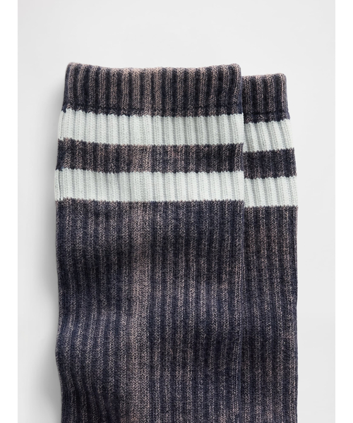 GAP(ギャップ)の「バーシティスタイル クルーソックス(ソックス/靴下・メンズ・ブルー/オレンジ/ネイビー/イエロー/グリーン/レッド/ピンク/ブラック・S/M/M/L)」の9枚目の写真
