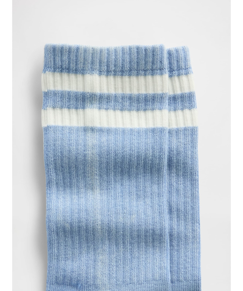 GAP(ギャップ)の「バーシティスタイル クルーソックス(ソックス/靴下・メンズ・ブルー/オレンジ/ネイビー/イエロー/グリーン/レッド/ピンク/ブラック・S/M/M/L)」の10枚目の写真
