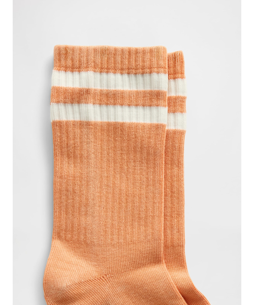 GAP(ギャップ)の「バーシティスタイル クルーソックス(ソックス/靴下・メンズ・ブルー/オレンジ/ネイビー/イエロー/グリーン/レッド/ピンク/ブラック・S/M/M/L)」の12枚目の写真