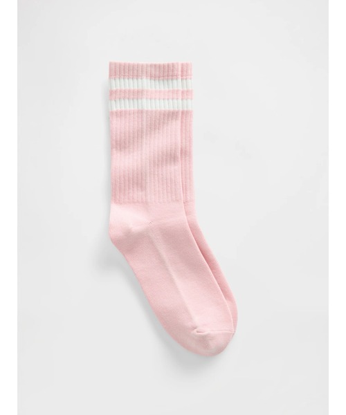 GAP(ギャップ)の「バーシティスタイル クルーソックス(ソックス/靴下・メンズ・ブルー/オレンジ/ネイビー/イエロー/グリーン/レッド/ピンク/ブラック・S/M/M/L)」の6枚目の写真
