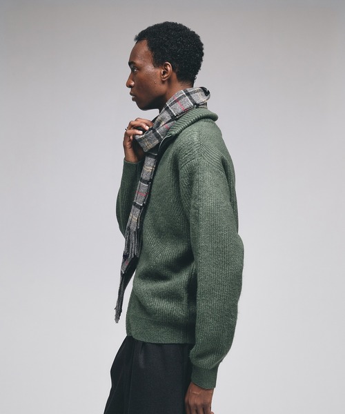 セール】Double Zip Drivers Knit / ダブルジップドライバーズニット