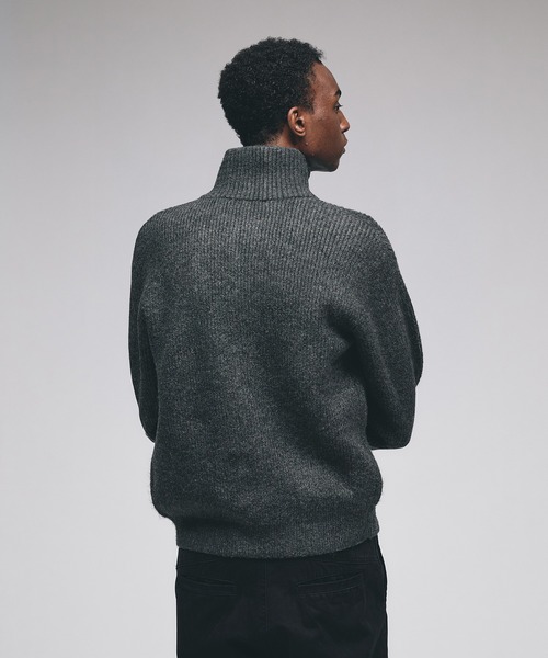 セール】Double Zip Drivers Knit / ダブルジップドライバーズニット