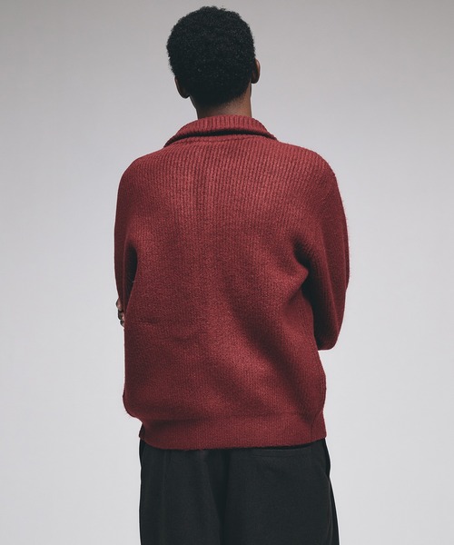 BRUNELLO CUCINELLI ニット ジップニット　赤　ダブルジップ BRUNELLO CUCINELLI ニット ジップニット 赤 ダブルジップ Double Zip