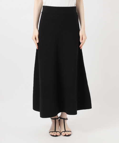 B.C STOCK（ベーセーストック）の「手洗い可 / 吸湿発熱 / ソリストヒートフレアスカート（スカート・レディース・ブラック/ベージュ/チャコールグレー・FREE）」の22枚目の写真