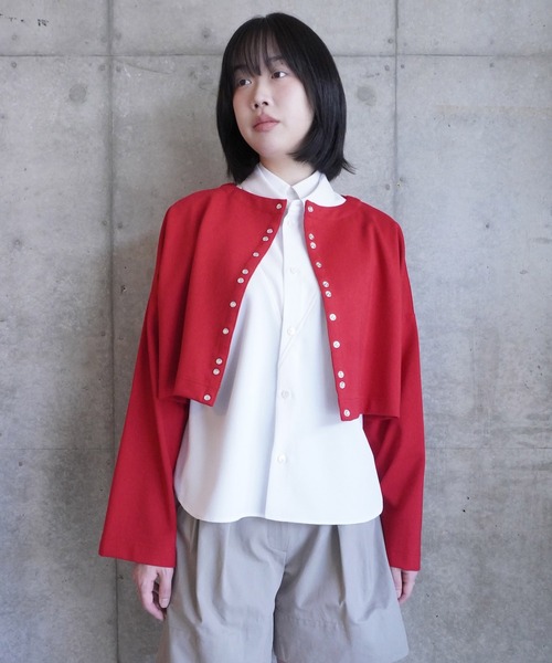 G.V.G.V.（ジーヴィージーヴィー）の「DOUBLE COLLAR SHIRT（シャツ/ブラウス・レディース・ブルー/ホワイト・ONE SIZE）」の10枚目の写真