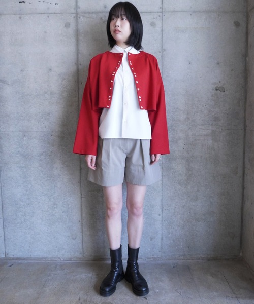 G.V.G.V.（ジーヴィージーヴィー）の「DOUBLE COLLAR SHIRT（シャツ/ブラウス・レディース・ブルー/ホワイト・ONE SIZE）」の11枚目の写真