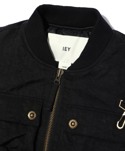 IEY(アイイーワイ)の「MAC MULTI BOMBER JACKET Black(ブルゾン・メンズ・その他・M/L)」の6枚目の写真