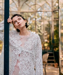 mysty woman | スカラップレースブラウス　643338(シャツ/ブラウス)