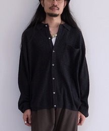 CANNABIS（カンナビス）の「crepuscule Crepe Knit Shirt (2601-006)（シャツ/ブラウス）」