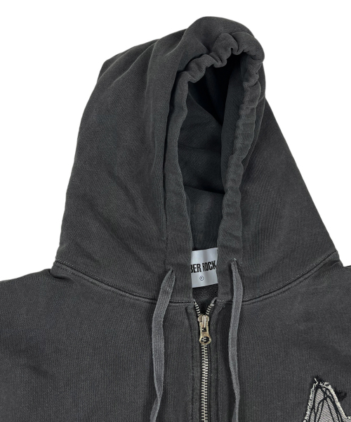 SK8ER ROCK(スケーターロック)の「Doodle Star Pigment Hood Zip-up (Charcoal)(ベスト・レディース・その他・ONE SIZE)」の3枚目の写真