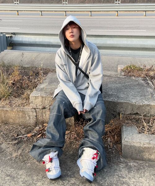 LMCの「OG ZIP-UP HOODIE heather gray(パーカー・レディース・その他・L/M/S/X-SMALL/XL)」の18枚目の写真