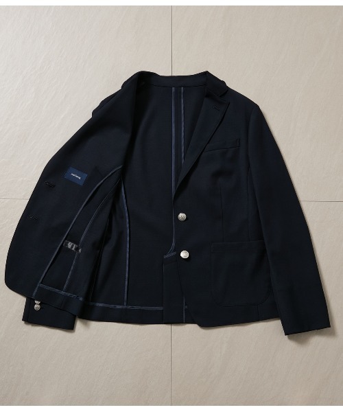 NEWYORKER(ニューヨーカー)の「【ウォッシャブル】ウールオックス シングルブレザー(テーラードジャケット・レディース・グレー系その他/ネイビー・11号/9号)」の10枚目の写真