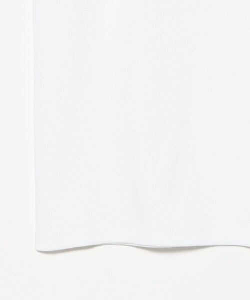 BEAMS（ビームス）の「New Rib Tank Top（タンクトップ・メンズ・ホワイト/ブラック・MEDIUM/SMALL/LARGE）」の6枚目の写真