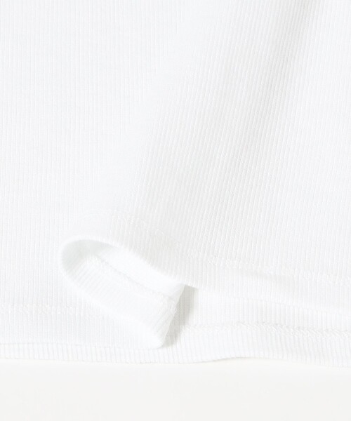 BEAMS（ビームス）の「New Rib Tank Top（タンクトップ・メンズ・ホワイト/ブラック・MEDIUM/SMALL/LARGE）」の9枚目の写真