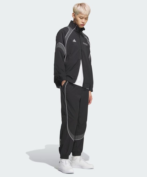 adidas(アディダス)の「adidas/アディダス ロングパンツ トラックパンツ ジャージ BRAND LOVE ルーズフィット ライトウーブン フルレングス エラスティックカフ パンツ P4286(その他パンツ・メンズ・ブラック/ベージュ・M/L/XL/2XL/3XL)」の4枚目の写真