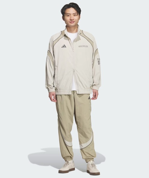 adidas(アディダス)の「adidas/アディダス ロングパンツ トラックパンツ ジャージ BRAND LOVE ルーズフィット ライトウーブン フルレングス エラスティックカフ パンツ P4286(その他パンツ・メンズ・ブラック/ベージュ・M/L/XL/2XL/3XL)」の11枚目の写真