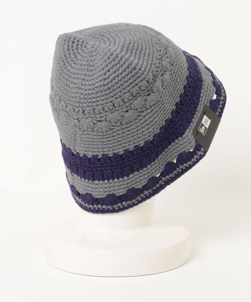 NEW ERA(ニューエラ)の「ニューエラ ニットクロッシェ 模様編み(ハット・メンズ・グレー/ブラック/ホワイト・FREE)」の19枚目の写真