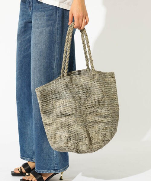 【メイドインマダ】MADE IN MADA ラフィアバック ALICE MM MADE IN MADA /メイドインマダ】ALICE MM BAG：ラフィアバッグ（かご