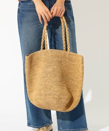 【MADE IN MADA /メイドインマダ】ALICE MM BAG：ラフィアバッグ