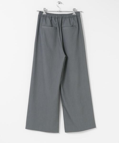URBAN RESEARCH Sonny Label（アーバンリサーチサニーレーベル）の「ダブルタックワイドイージーパンツ（その他パンツ・レディース・グレー/ブラック・38/36）」の13枚目の写真