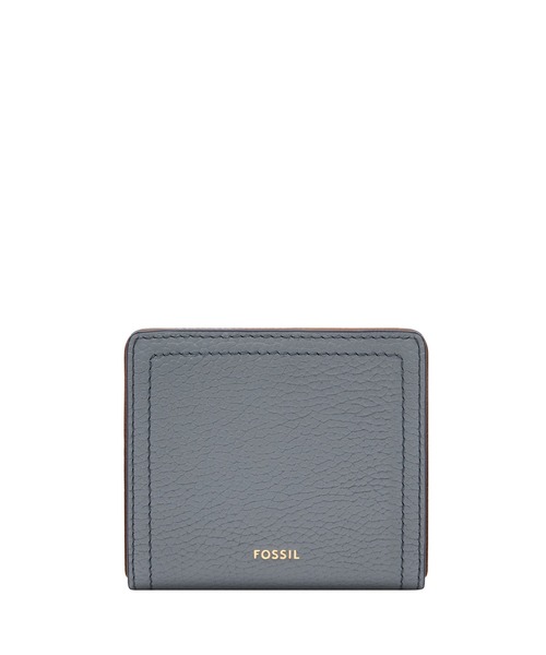 フォッシル 二つ折り財布 レディース レザー ブルー SL7829450（財布