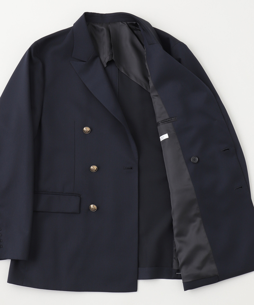 JOURNAL STANDARD(ジャーナルスタンダード)の「T/W ダブルブレスト ブレザー(その他アウター・メンズ・ネイビー・LARGE/MEDIUM/SMALL)」の5枚目の写真
