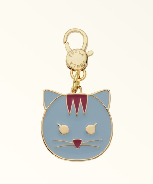 FURLA（フルラ）の「フルラ ハッシュタグ チャーム MIMI（キーホルダー・レディース・ライトブルー/イエロー・ONE SIZE）」の2枚目の写真