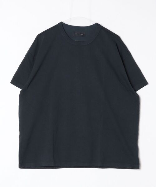 LES TIEN(レスティエン)の「LES TIEN BINDED NECK OVERSIZED TEE (HV-2092)(Tシャツ/カットソー・メンズ・ネイビー/ホワイト/ブラック/ブラック系その他2・SMALL/LARGE/MEDIUM)」の15枚目の写真