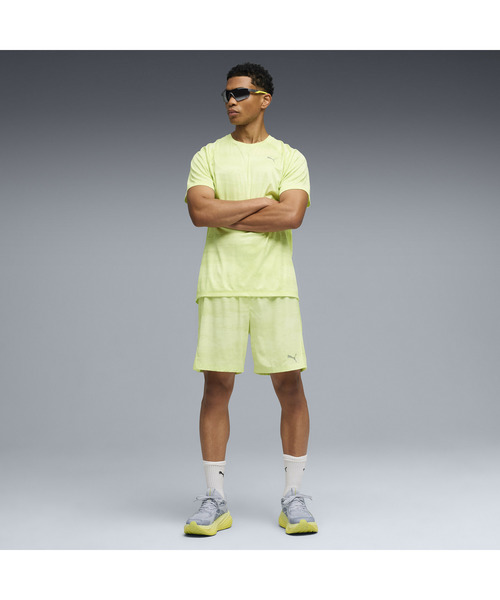 PUMA(プーマ)の「PUMA プーマ メンズ ランニング ヴェロシティ AOP 半袖 Tシャツ(Tシャツ/カットソー・メンズ・ブラック系その他5/ブラック・XX-LARGE/MEDIUM/X-LARGE/SMALL/LARGE)」の10枚目の写真