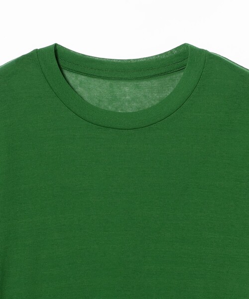 Demi-Luxe BEAMS（デミルクス ビームス）の「AK+1 / シアー Tシャツ（Tシャツ/カットソー・レディース・グリーン/ダークブラウン/ブルー系その他2・ONE SIZE）」の14枚目の写真