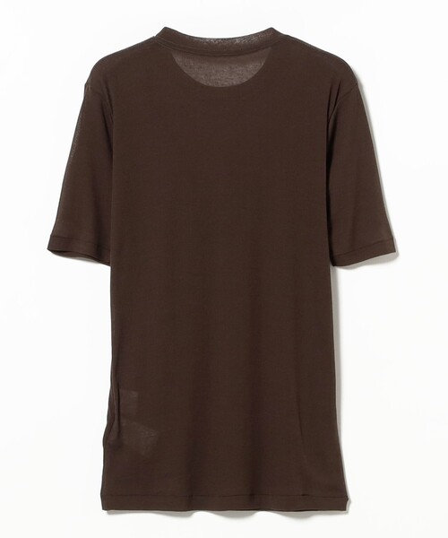 Demi-Luxe BEAMS（デミルクス ビームス）の「AK+1 / シアー Tシャツ（Tシャツ/カットソー・レディース・グリーン/ダークブラウン/ブルー系その他2・ONE SIZE）」の9枚目の写真