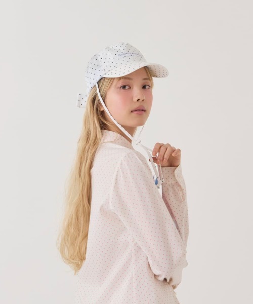 kaorinomori（カオリノモリ）の「kaorinomori  リリィキャップ / カオリノモリ（キャップ・レディース・ブラック/ホワイト/ネイビー・FREE）」の6枚目の写真