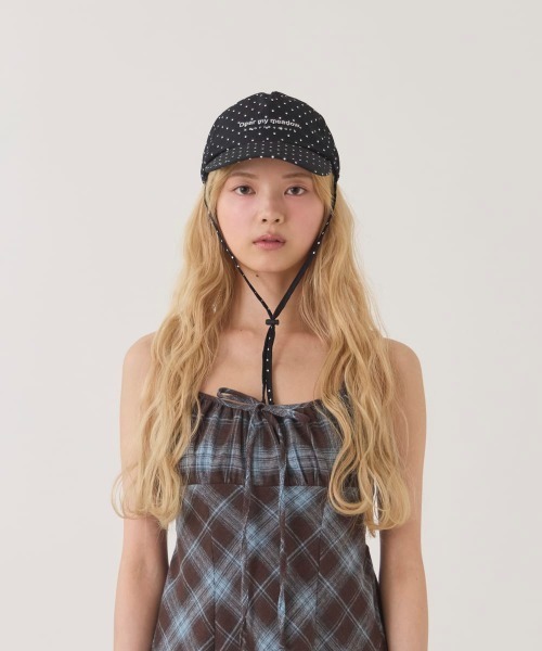 kaorinomori（カオリノモリ）の「kaorinomori  リリィキャップ / カオリノモリ（キャップ・レディース・ブラック/ホワイト/ネイビー・FREE）」の10枚目の写真